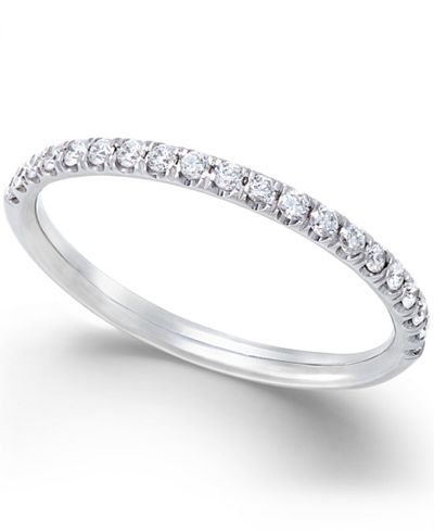 X3 Certified Diamond Band Ring (1/4 ct. t.w.) in 18k White Gold