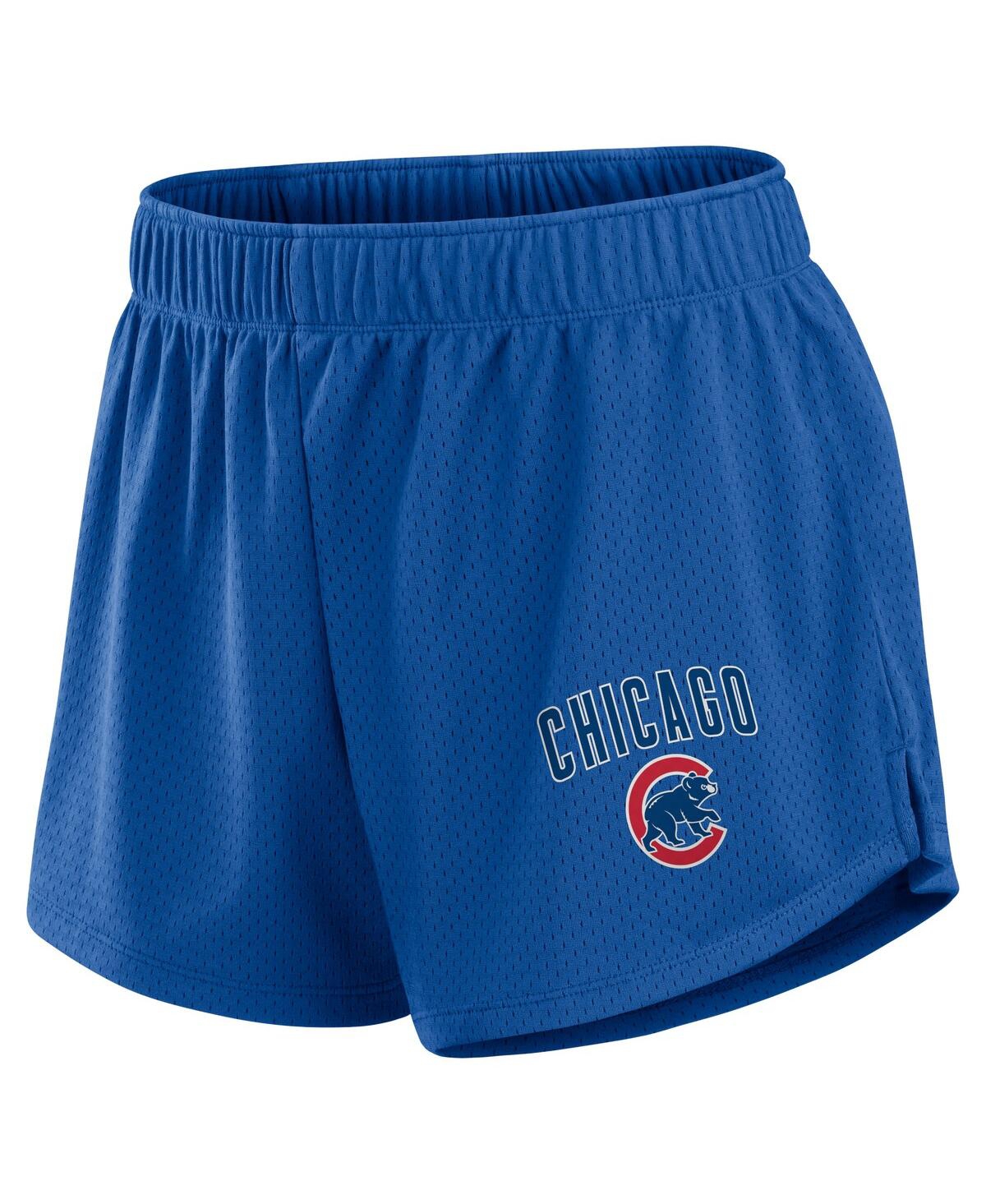 Fanatics Women'sChicago Cubs Mesh Shorts - Royal