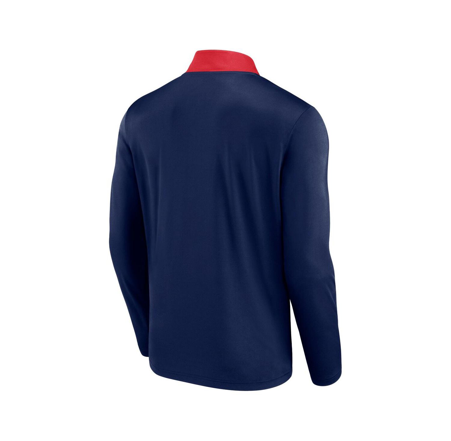 Men's Navy Boston Red Sox Unstoppable Quarter-Zip Top