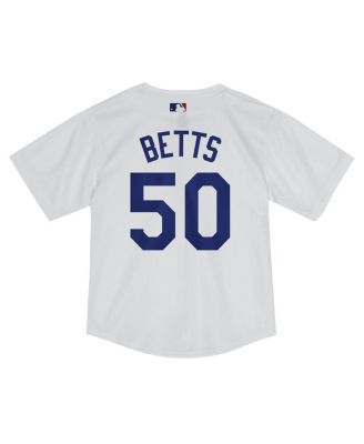 Nike Baby Mookie Betts White Los Angeles Dodgers Game Jersey - Macy's