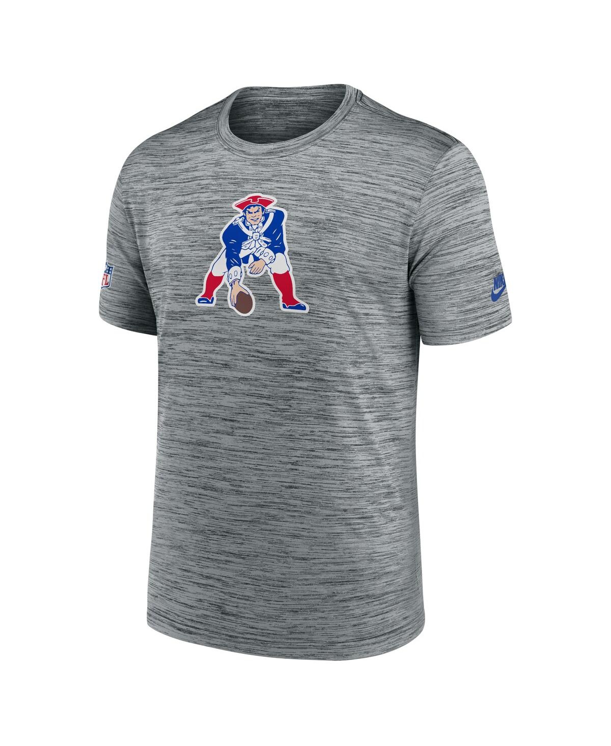 Nike Men'sNew England Patriots Velocity Alternate Logo Performance T-Shirt - Gray