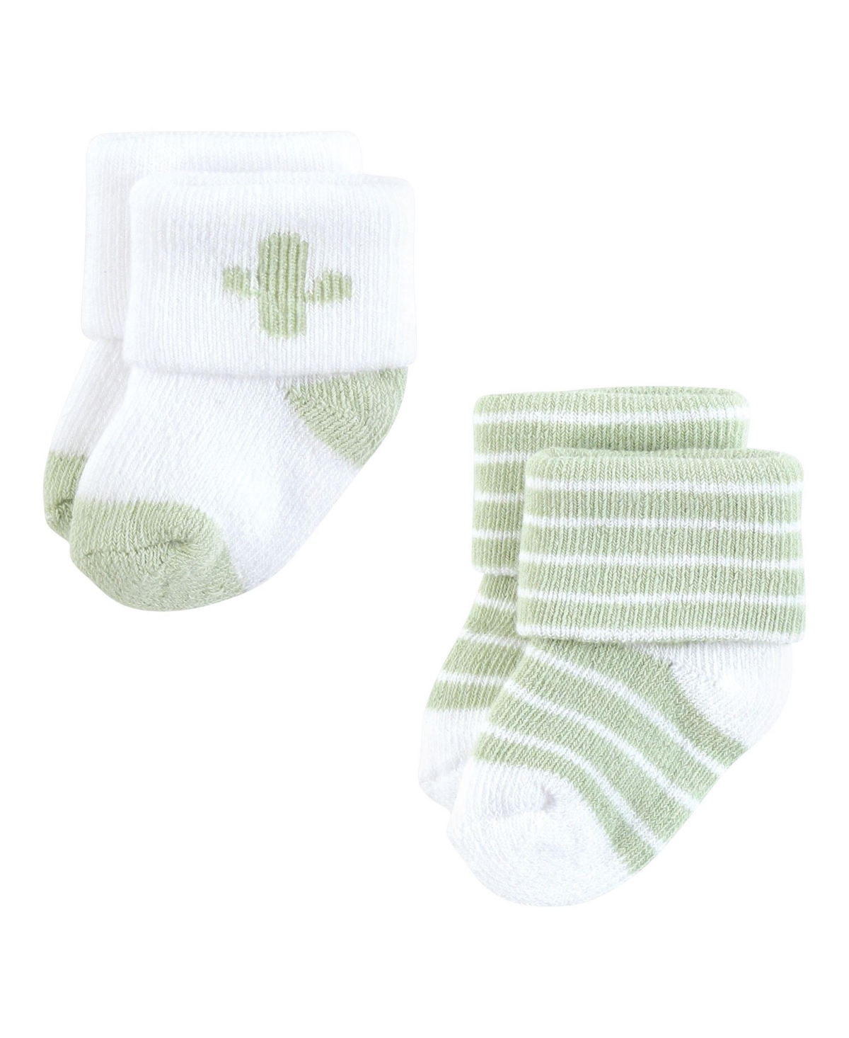 Hudson Baby Baby Boys Cotton Rich Newborn and Terry Socks Lizard