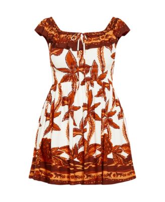Women's Tahitian Border Dress