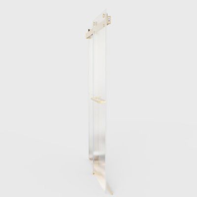 Adjustable Semi-Frameless Sliding Shower Door