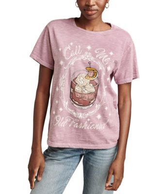 Lucky Brand - Women's Call Me Old Fashioned Crewneck Cotton T-Shirt