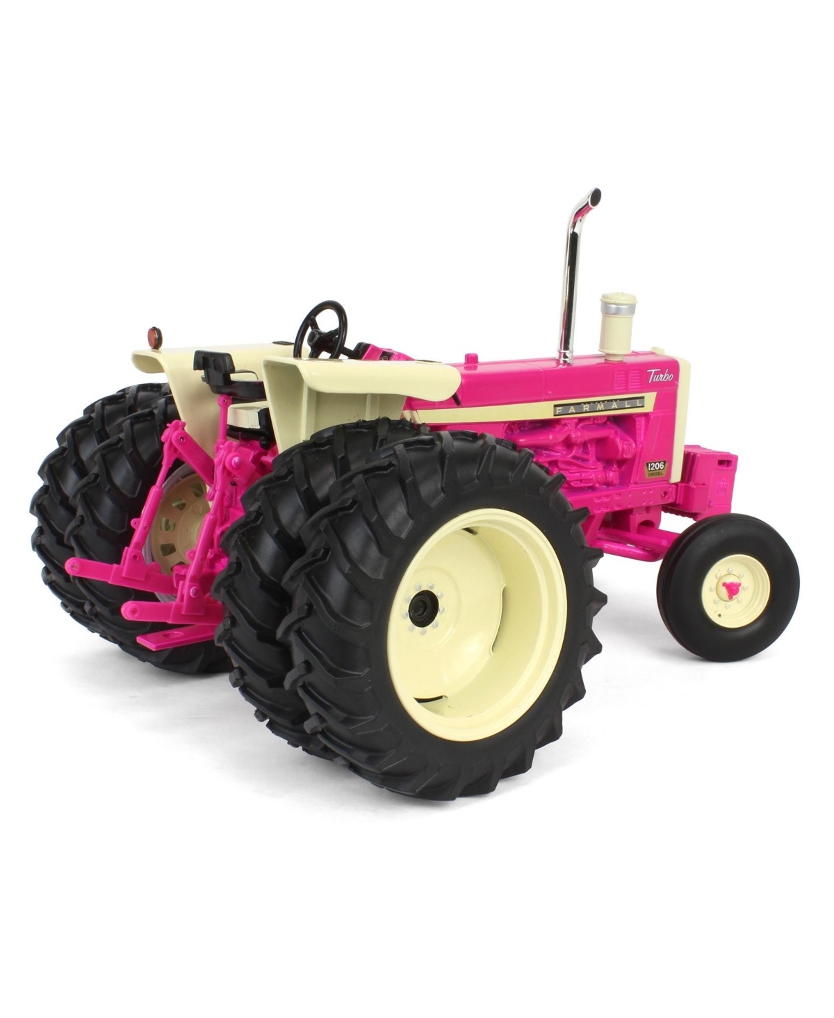 ErtlLimited Edition 1/16 Ih Farmall 1206 w/ Rear Duals Prestige Obt - Pink
