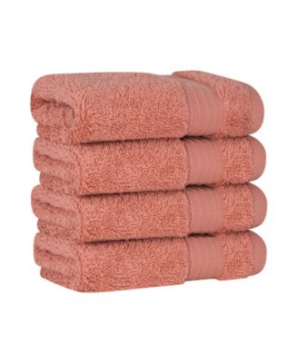 Bekos Premium 100% Turkish Cotton 4-Piece Washcloth Set