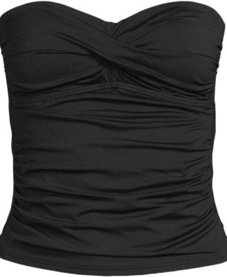 Women's Bandeau Tankini Swimsuit Top