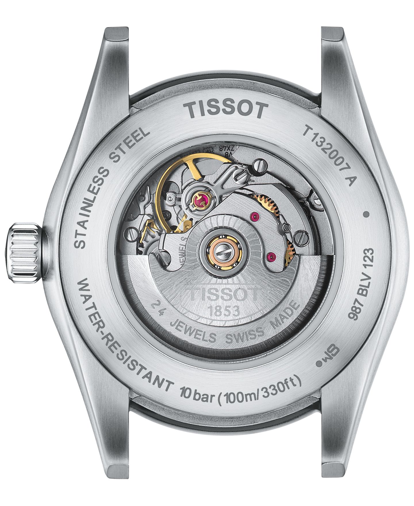 Женские часы Tissot Swiss Automatic T-My Lady Stainless Steel Bracelet Watch 29mm — фото 3