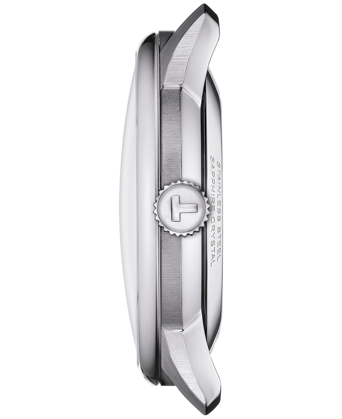 Tissot Men's Swiss Automatic Chemin Des Tourelles Skeleton Stainless Steel Bracelet Watch 39mm In No Color