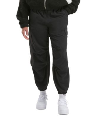 Reebok - Women's Wardobe Essentials Drawstring-Waist Cargo Pants