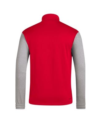 Men's Red Chile National Team AEROREADY Half-Zip Top