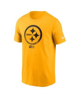 Men's Gold Pittsburgh Steelers Faded Essential T-Shirt