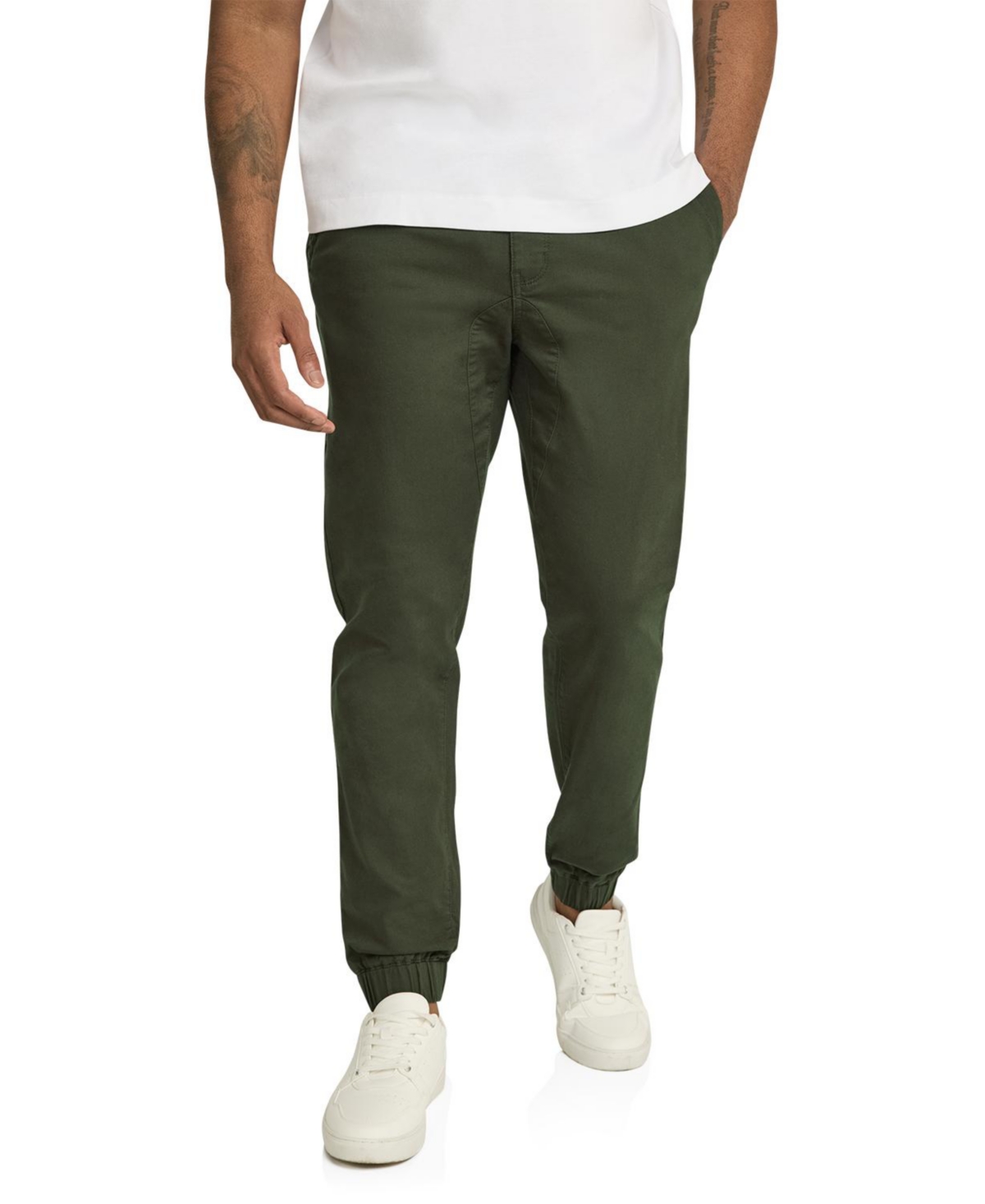 Big & Tall Comfort Knit Jogger Pant Bigg - Taupe