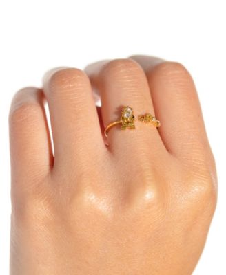 Disney Multi-Color Beauty the Beast Cogs Worth Ring