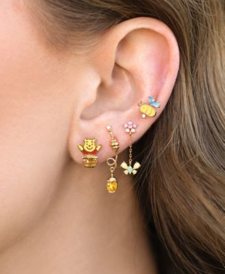 Disney Winnie the Pooh Multi-Color Silly Old Bear Earring