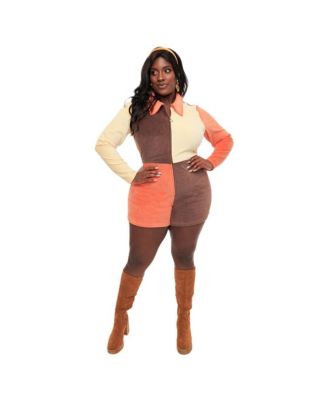 Smak Parlour Plus Size 1960s Terry Cloth Romper - Macy's