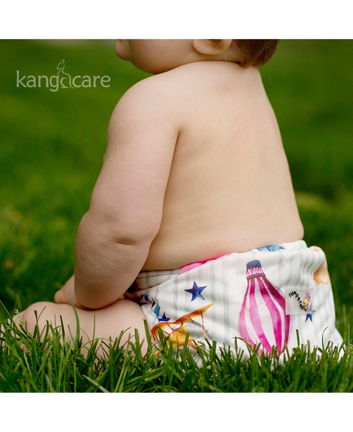 Kanga Care Boys Rumparooz Double Leg Gusset Reusable Cloth Diaper Cover One Snap