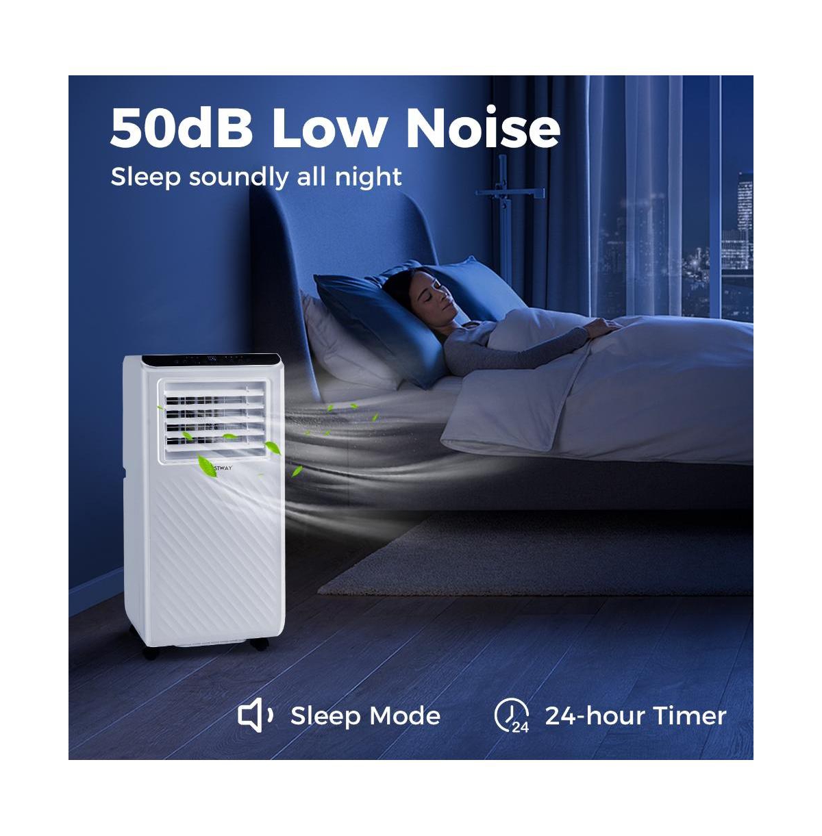 Slickblue 10000 Btu Portable Air Conditioner 3 in 1 Floor Ac Unit with Fan and Dehumidifier