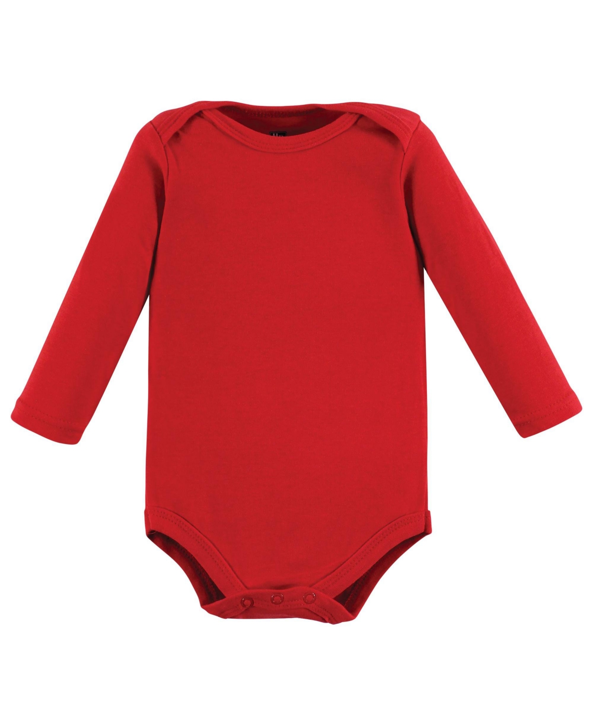 Hudson Baby Baby Girls Cotton Long-Sleeve Bodysuits Mommy Red Black 5-Pack - Girl mommy red black 5-pack