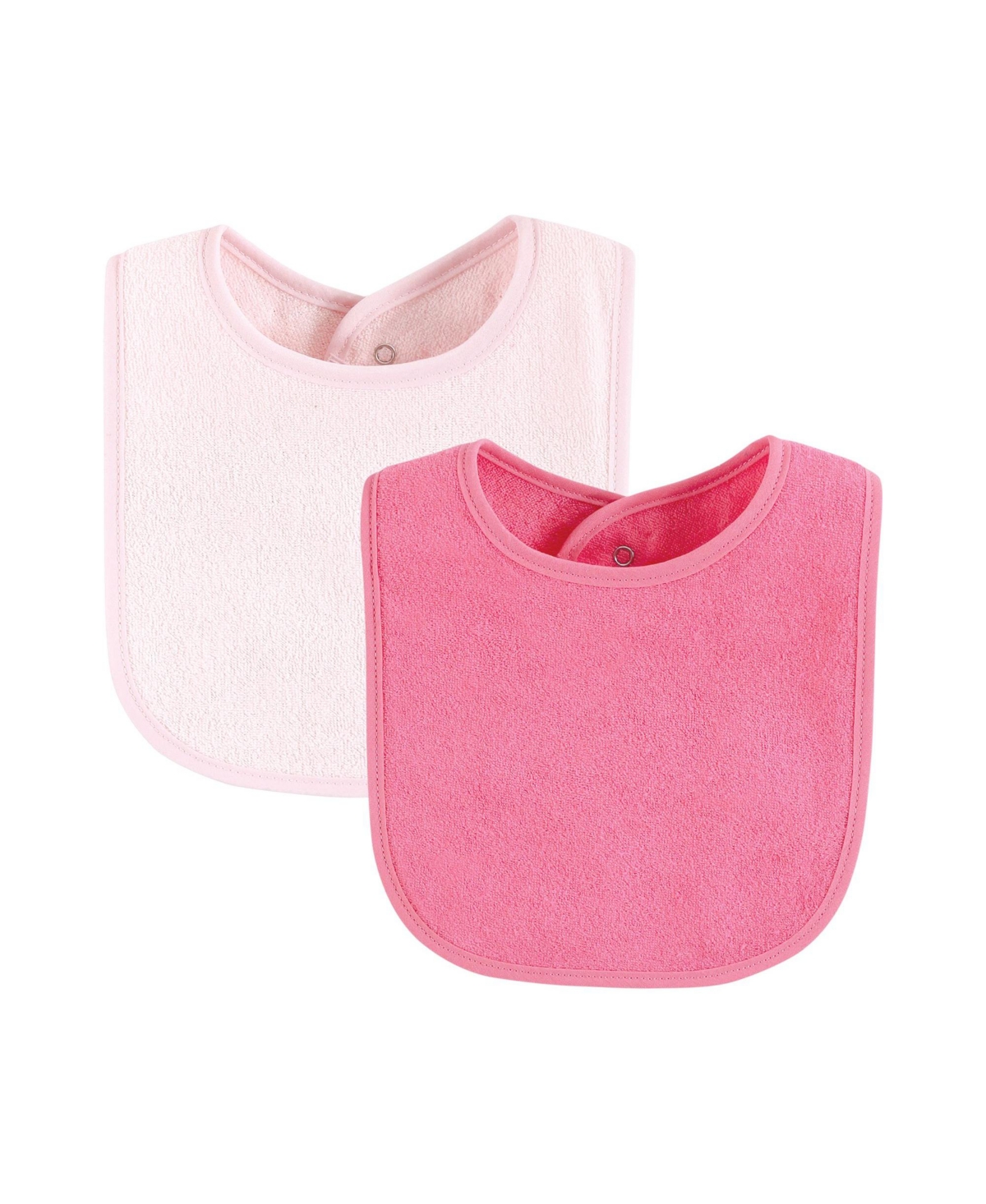 Hudson Baby Girls Drooler Bib with Waterproof Lining
