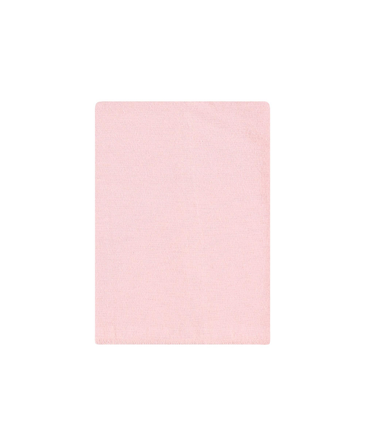 Hudson Baby Infant Girl Cotton Flannel Burp Cloths Bundle, One Size - Wild forest pink