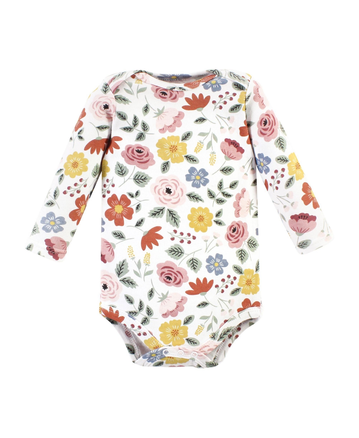 Hudson Baby Baby Girls Cotton Bodysuit and Pant Set,- Bonita long sleeve