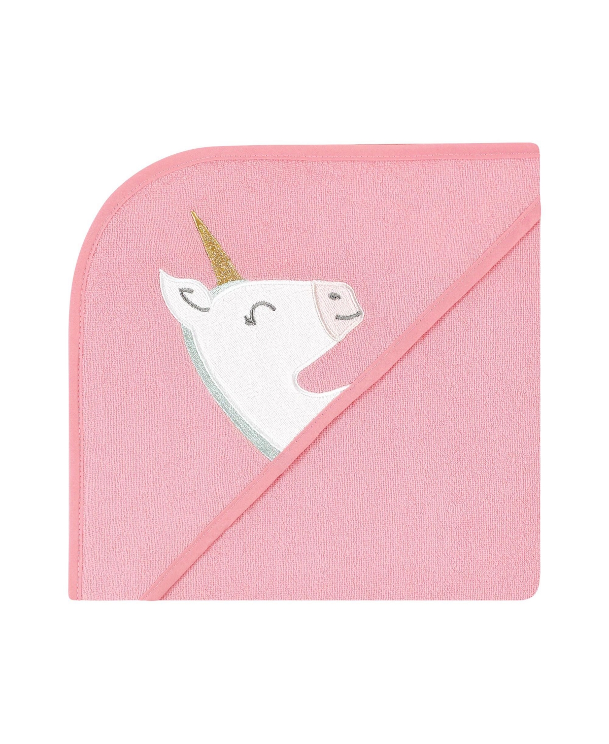 Hudson Baby Infant Girl Animal Hooded Towel 3pk and 15 Washcloths