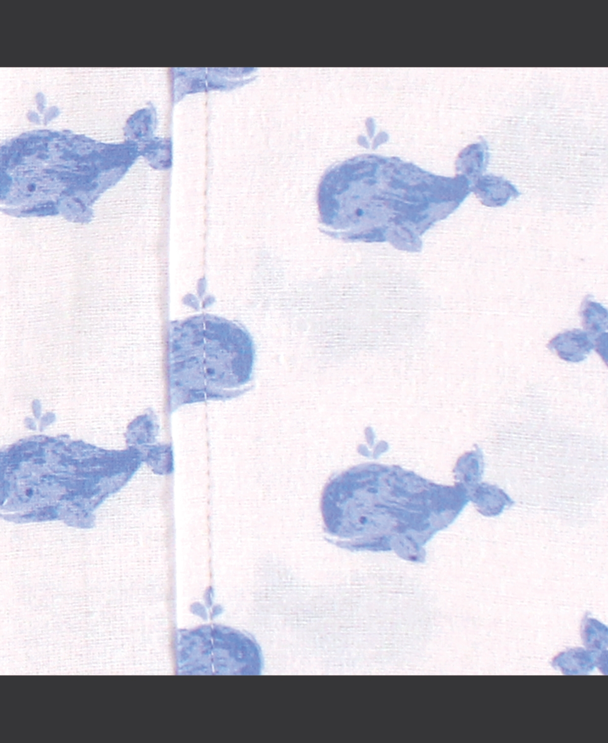 Hudson Baby Infant Boy Cotton Flannel Burp Cloths and Receiving Blankets, 8-Piece, One Blue whale