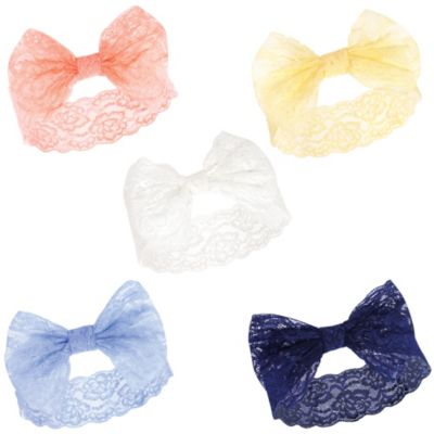 Baby Girls 10Pk Lace Headbands