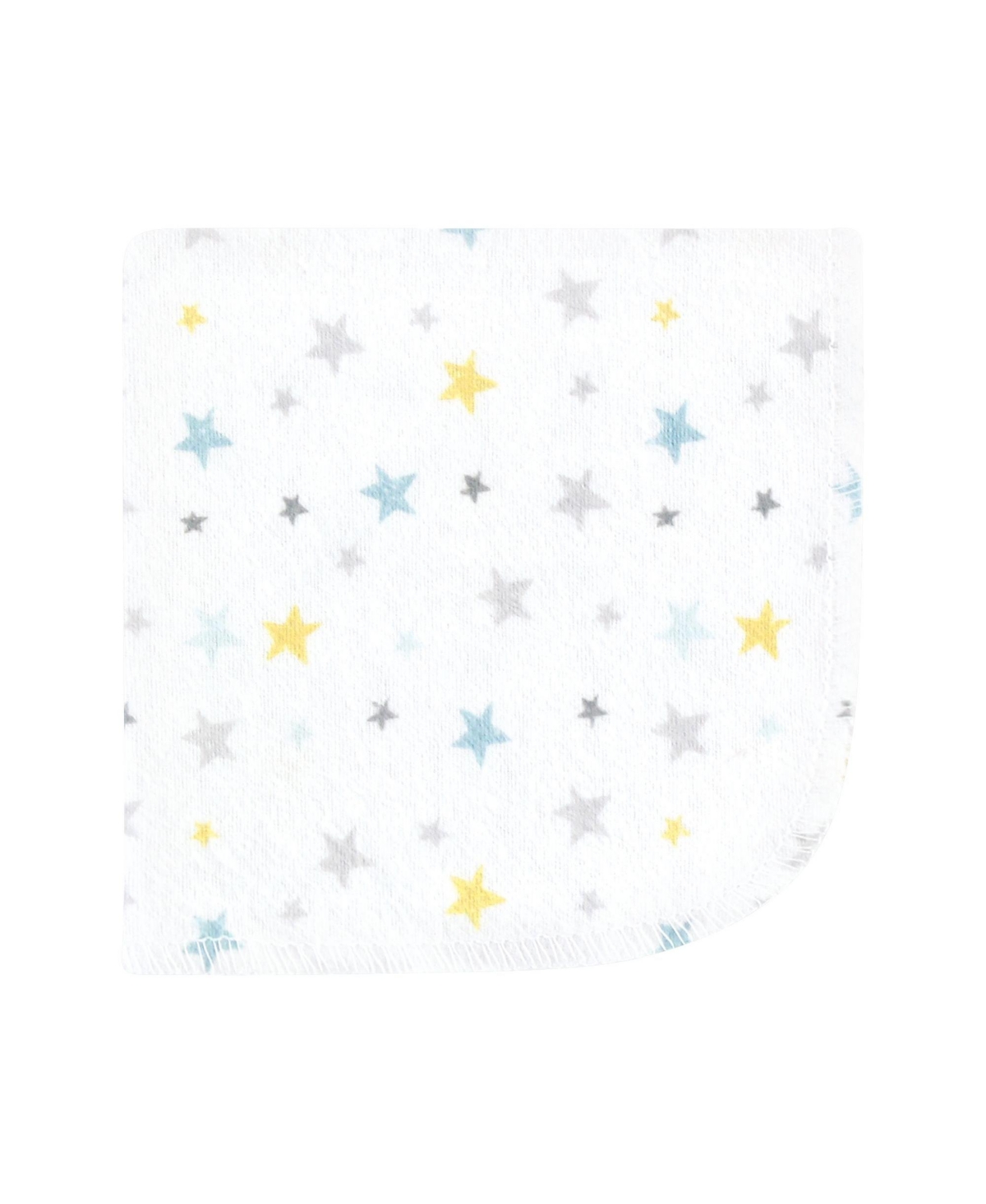 Hudson Baby Infant Boy Flannel Washcloths, Boy New Elephant 12Pk, One Size - Boy new elephant 12pk