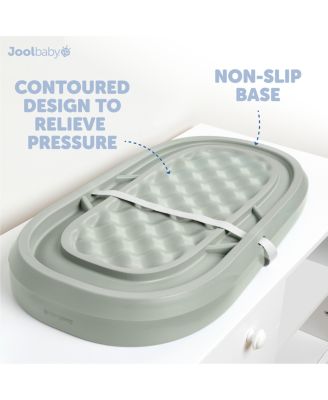 Waterproof Baby Changing Pad - Easy to Clean, Lightweight & Portable - Large Foam Cushion for Comfort