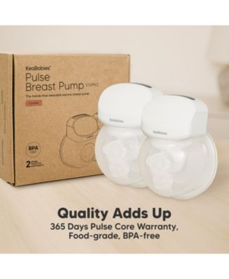 Pulse S10 Pro Breast Pump, Hands Free Double Electric Breast Pumps, Wearable Breastfeeding Pump Portable, 24mm Flange