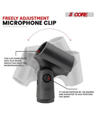 Professional Instrument Microphone Pencil Mic Condenser Cardioid Unidirectional Stick Microfono + Windscreen Mic Clip & Case