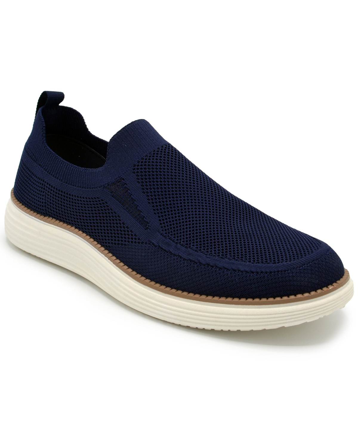 Men's Olney Knit Slip-On Sneaker - Black/Black