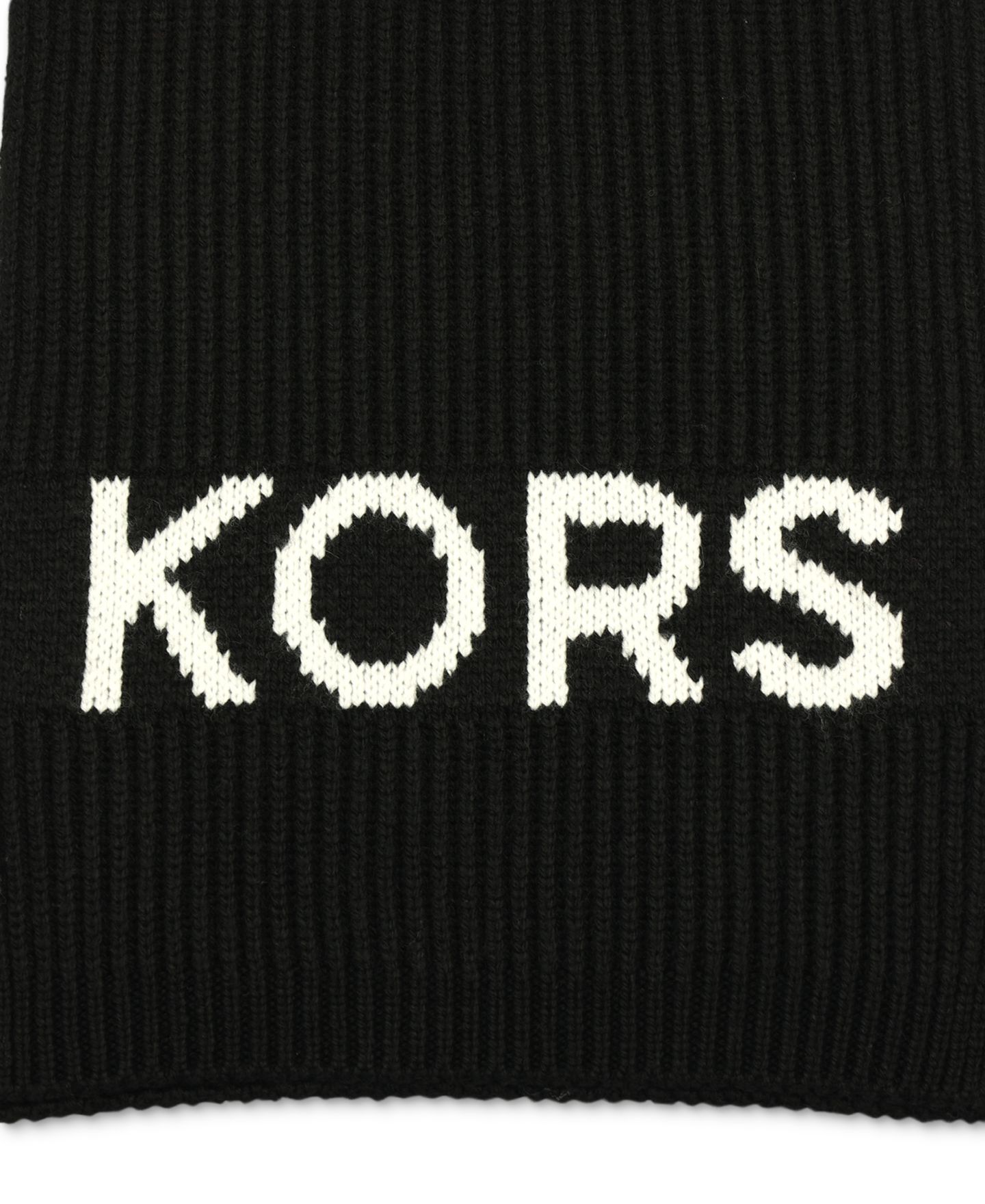 Женские комплекты Michael Kors Fisherman's Rib Beanie and Scarf Boxed Gift Set, цвет: Чёрный — фото 7