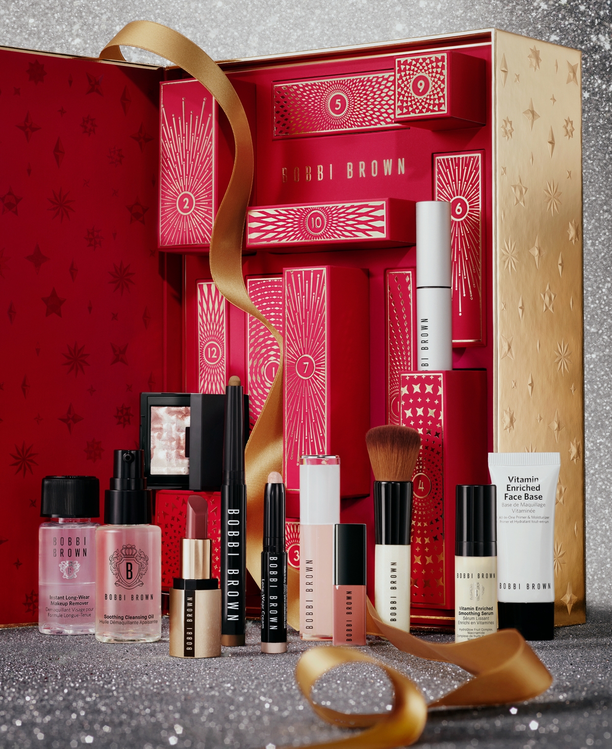 Bobbi Brown 12-pc. Dazzle & Glow Makeup + Skincare Bestsellers Advent Calendar Gift Set In No Color