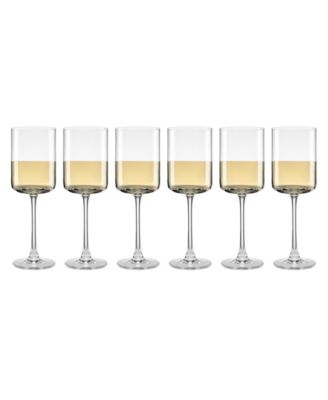 Tuscany Classics Straight White Wine Glasses, Set Of 6