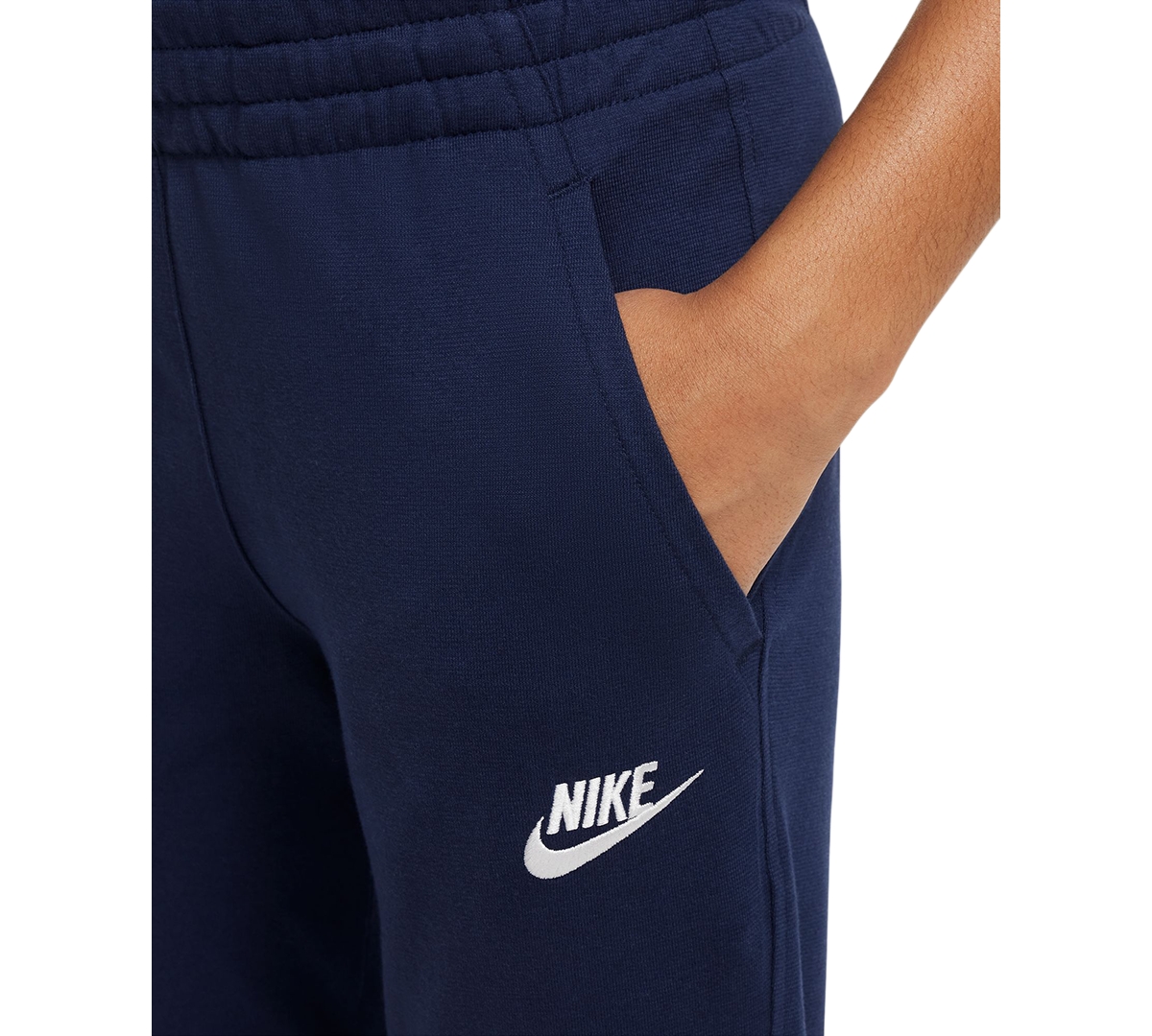 Nike Big Kids Sportswear Club Knit Joggers -midnight Navy/white
