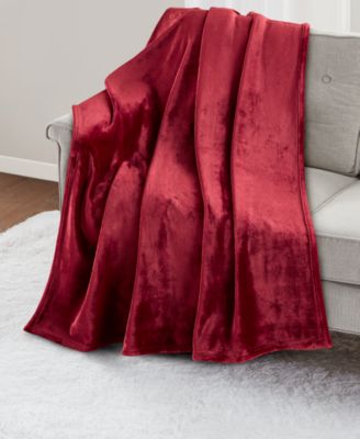 Cozy Plush Printed Throw, 50" x 70", Exclusively at Macy’s