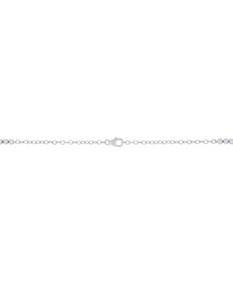Lab Grown Diamond 18" Tennis Necklace (5 ct. t.w.) in 14k White or Yellow Gold