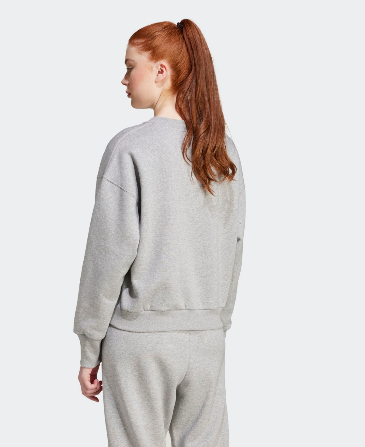ADIDAS ORIGINALS WOMEN'S ALL SZN LOOSE FIT FLEECE SWEATSHIRT 