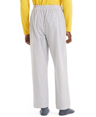 Men's Striped Poplin Pajama Pants