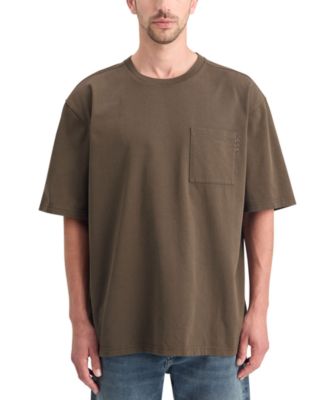 SCOTCH & SODA - Men's Relaxed Fit Short Sleeve Three-Cross Pocket T-Shirt