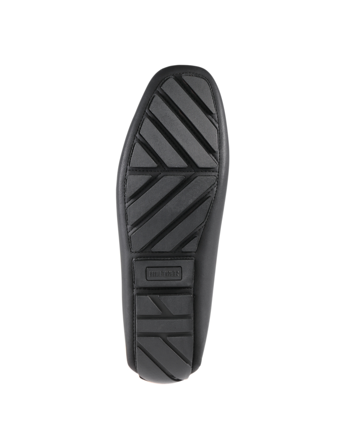 Tommy Hilfiger Men's Aires Slip Ons Driving Loafers In Black