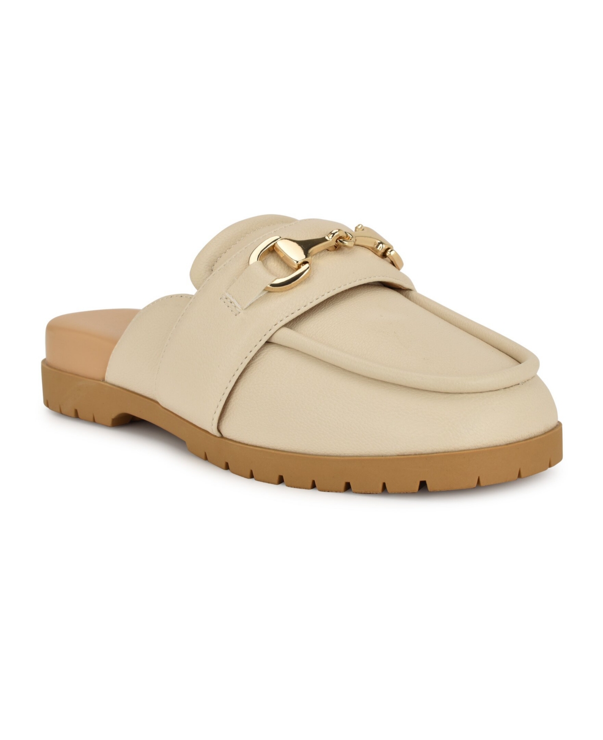 Nine West Women's Kunne Round Toe Slip-On Casual Mules