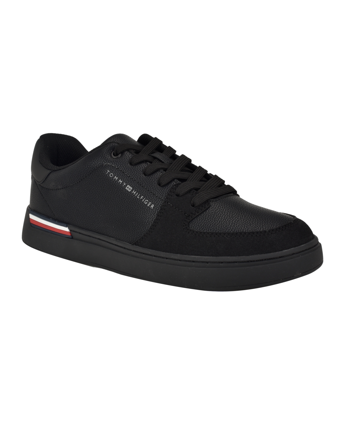 Tommy Hilfiger Men's Jorian Fashion Lace Up Sneakers In White,navy