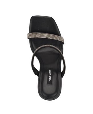 Women's Yogirl Square Toe Slip-On Dress Sandals