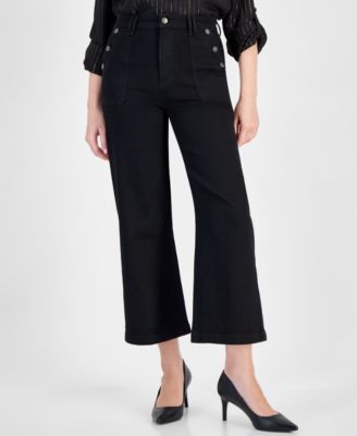 Nautica Jeans - Women's Solid Cropped Sailor Jeans