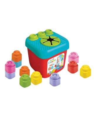 Baby Soft Clemmy Sensory Bucket - 15 Blocks